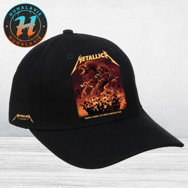Metallica M72 Toronto Ontario Night 2 At Rogers Centre Merch On April 26th North America Tour 2025 Classic Cap Hat