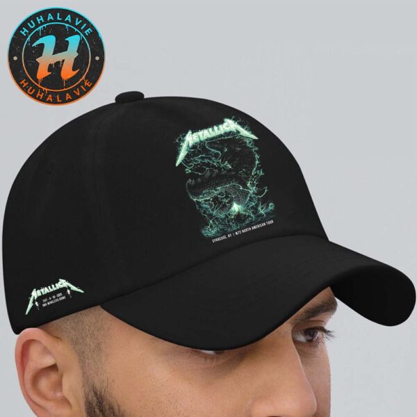 Metallica Syracuse NY Exclusive At JMA Wireless Dome On April 19 2025 M72 Syracuse World Tour Classic Cap Hat