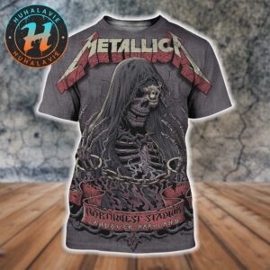 Metallica Tonight In Landover Maryland Poster Show At Northwest Stadium M72 Landover Washington DC On May 28 2025 All Over Print Shirt