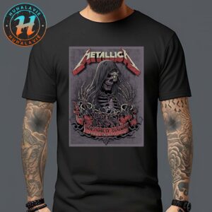 Metallica Tonight In Landover Maryland Poster Show At Northwest Stadium M72 Landover Washington DC On May 28 2025 Unisex T-Shirt