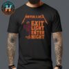 Official Metallica x Virginia Tech Exit Light Enter Night Two Sided Print Unisex T-Shirt