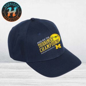 Michigan Wolverines 2025 Big Ten Softball Conference Tournament Champions Classic Cap Snapback Hat