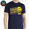 Official Clemson Tigers Softball 2025 ACC Softball Conference Tournament Champions White Unisex T-Shirt