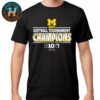 Michigan Wolverines 2025 Big Ten Softball Conference Tournament Champions Unisex T-Shirt