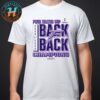 Minnesota Frost Has Named Champions PWHL Walter Cup 2025 Purple Unisex T-Shirt