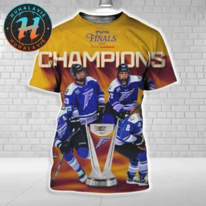 Minnesota Hoisting The Walter Cup 2025 Champions PWHL For The Second Straight Season All Over Print Shirt