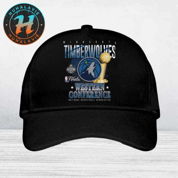 Minnesota Timberwolves 2025 NBA Western Conference Finals Classic Cap Snapback Hat