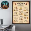 Miami Dolphins NFL 2025 Season Schedule Home Decor Poster Canvas