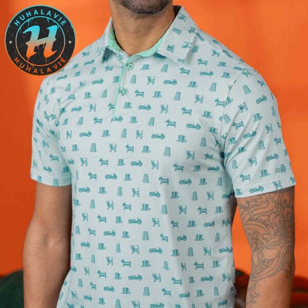 Monopoly Pass Go RSVLTS Summer Vacation Polo Shirt