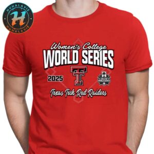 NCAA Womens College World Series 2025 Bound Texas Tech Red Raiders Vintage T-Shirt