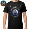 NHL Edmonton Oilers Named To 2025 Western Conference Champions Stanley Cup Unisex T-Shirt