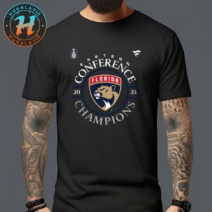 NHL Stanley Cup Florida Panthers 2025 Eastern Conference Champions Locker Room Vintage T-Shirt