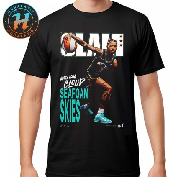 Natasha Cloud New York Liberty Seafoam Skies Magazine SLAM 256 Cover 2025 WNBA Season Preview Unisex T-Shirt