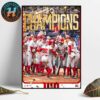 The USC Trojans Are Your 2025 Big Ten Conference Women’s Outdoor Track And Field Champions Home Decor Poster Canvas