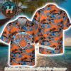 New York Knicks NBA Island Grid Pattern Logo Aloha Hawaiian Shirt And Beach Short