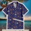 New York Knicks NBA Tropical Slam White Background Aloha Vacations Hawaiian Shirt