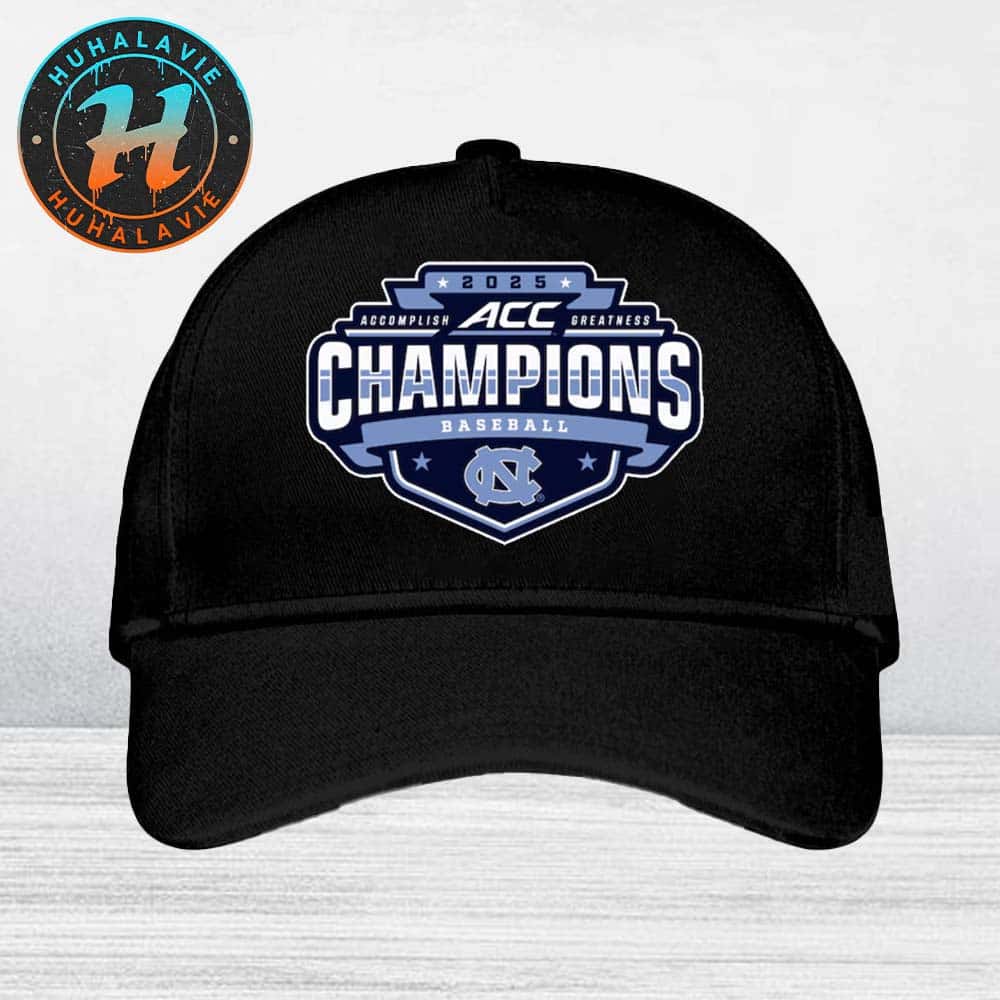 North Carolina Tar Heels Named To 2025 ACC Baseball Conference Tournament Champions Classic Cap Snapback Hat North Carolina Tar Heels Named To 2025 ACC Baseball Conference Tournament Champions Classic Cap Snapback Hat