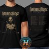 Nothing More Carnal Nature World Tour 2025 Dates List January To March North America 2025 Two Sided Print Unisex T-Shirt