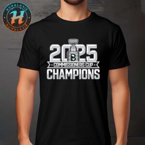 Official Binghamton Black Bears Named To Champions 2025 Commissioners Cup Vintage T-Shirt