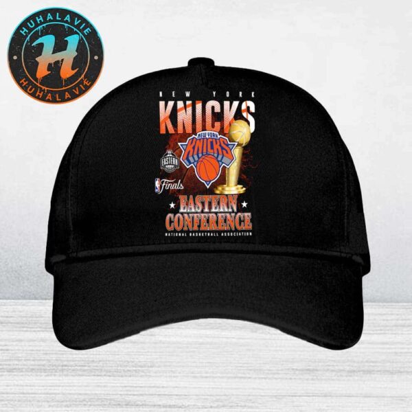 Official New York Knicks NBA 2025 Eastern Conference Finals Classic Cap Snapback Hat