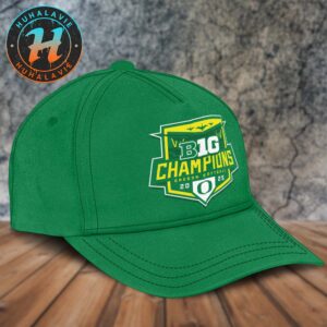 Official Oregon Ducks Softball 2025 Big Ten Conference Champion Logo Classic Cap Snapback Hat