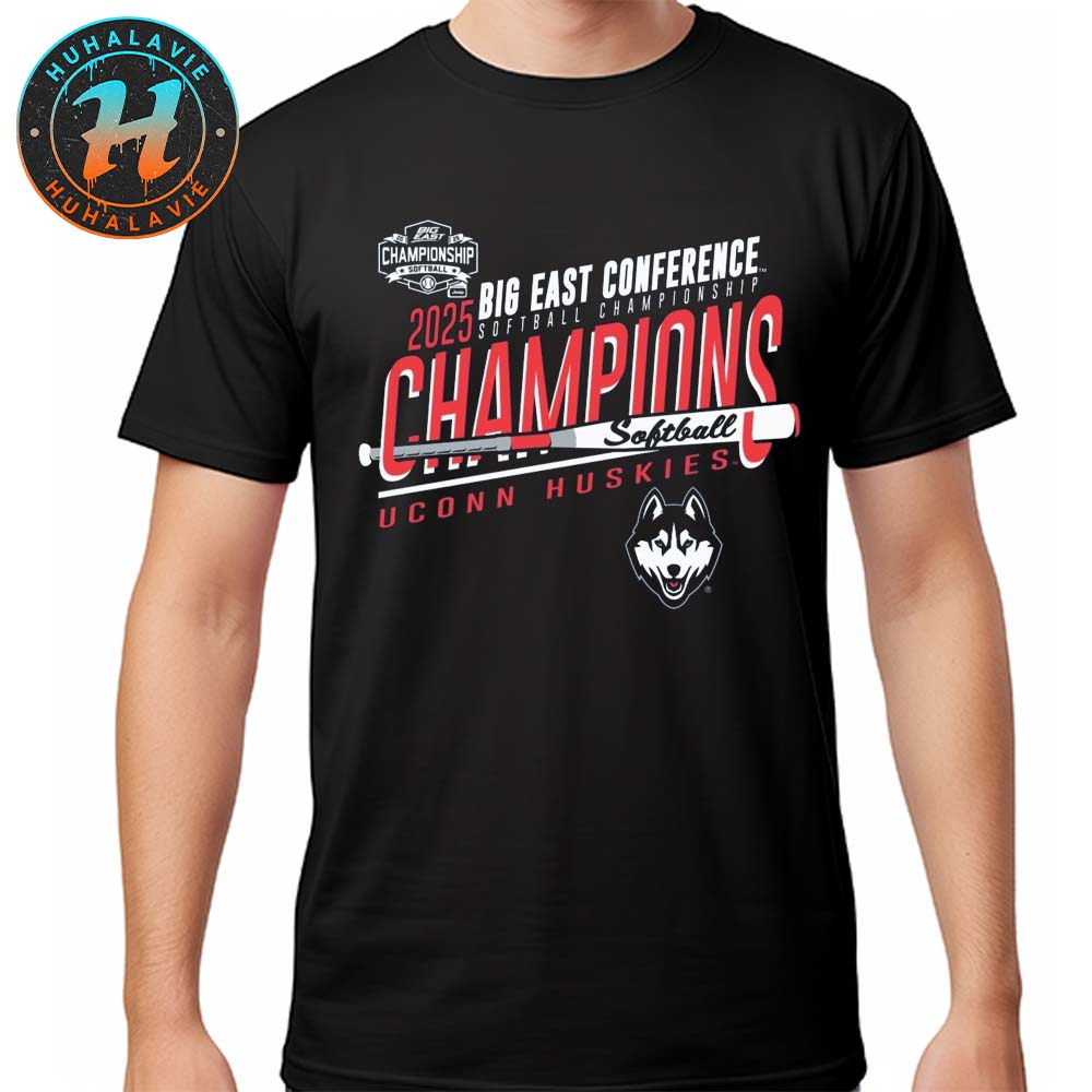 Official UConn Huskies Softball 2025 Big East Champions Unisex T-Shirt Official UConn Huskies Softball 2025 Big East Champions Unisex T-Shirt