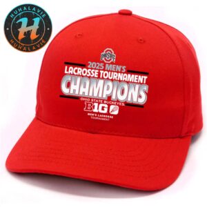 Ohio State Buckeyes 2025 Big Ten Men’s Lacrosse Conference Tournament Champions Classic Cap Snapback Hat