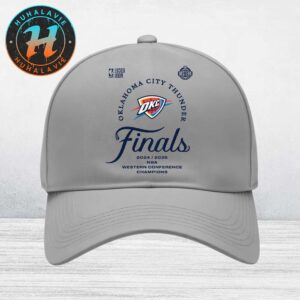 Oklahoma City Thunder 2025 Western Conference Champions NBA Playoffs Backcourt Violation Locker Room Classic Cap Snapback Hat