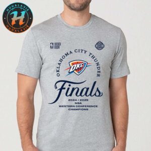 Oklahoma City Thunder 2025 Western Conference Champions NBA Playoffs Backcourt Violation Locker Room Unisex T-Shirt