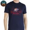 Oklahoma City Thunder Vs Minnesota Timberwolves Matchup NBA 2025 Western Conference Finals Black Unisex T-Shirt