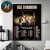 In Flames European Tour For Spring And Summer 2025 Dates List Start In Estonia Tallinn On June 2 2025 Home Decor Poster Canvas