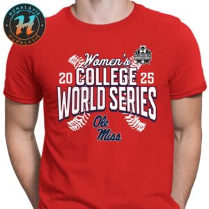 Ole Miss Rebels OKC Bound 2025 NCAA Softball Womens College World Series Cut Off Unisex T-Shirt