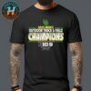 Official Georgia Bulldogs 2025 SEC Women’s Outdoor Track And Field Champions Red Unisex T-Shirt
