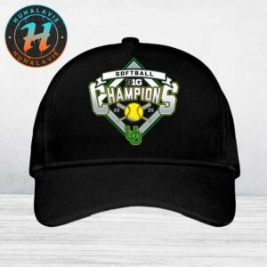 Oregon Ducks Named To 2025 Big Ten Softball Regular Season Champions Classic Cap Snapback Hat
