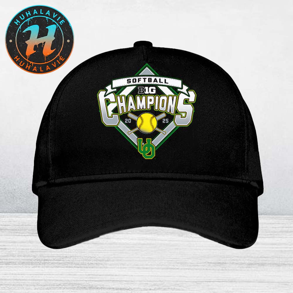 Oregon Ducks Named To 2025 Big Ten Softball Regular Season Champions Classic Cap Snapback Hat Oregon Ducks Named To 2025 Big Ten Softball Regular Season Champions Classic Cap Snapback Hat