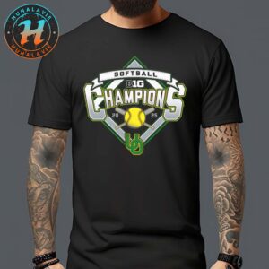 Oregon Ducks Named To 2025 Big Ten Softball Regular Season Champions Unisex T-Shirt