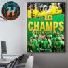 Congrats Syracuse Orange Champions 2025 ACC Men’s Lacrosse Championships Home Decor Poster Canvas