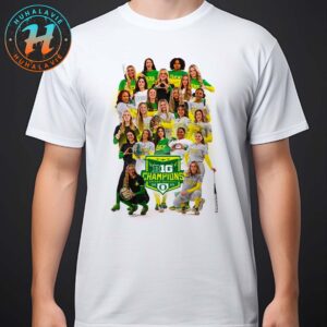 Oregon Ducks Softball Is Your 2025 Big Ten Conference Champion Unisex T-Shirt