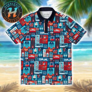 Paging Mr Morrow Hey Friends Summer Vacation RSVLTS Polo Shirt