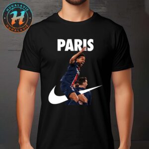 Paris Nike x PSG Celebrate Their 13th Ligue 1 Title With A 3-1 Home Win Over Auxerre Unisex T-Shirt