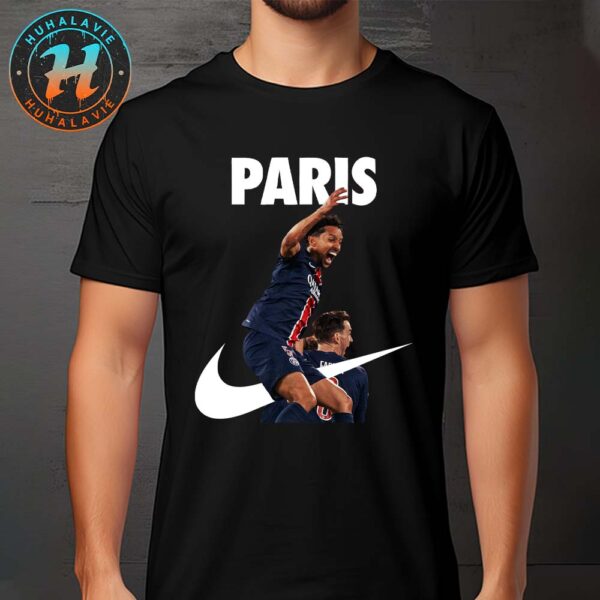 Paris Nike x PSG Celebrate Their 13th Ligue 1 Title With A 3-1 Home Win Over Auxerre Unisex T-Shirt