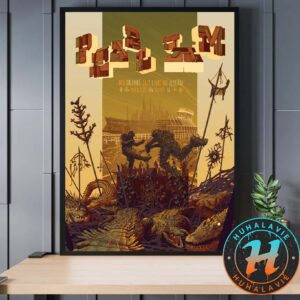 Pearl Jam New Orleans Jazz  Heritage Festival Event Poster On May 3 Dark Matter Tour 2025 Art By Kevin Tong Home Decor Poster Canvas