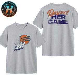 Phoenix Mercury x SLAM Respect Her Game Grey Two Sided Print T-Shirt