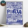 Roskilde Festival Full Line-Up Poster In Denmark On June 28-July 5 2025 Home Decor Poster Canvas