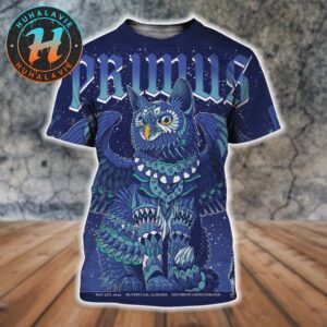 Primus Poster Tonight In Huntsville AL At The Orion Amphitheater On May 4th 2025 All Over Print Shirt