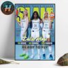 SLAM 256 Gold The Metal Editions Team Dallas Wings Ready To Fly Paige Bueckers Arike Ogunbowale And DiJonai Carrington Home Decor Poster Canvas