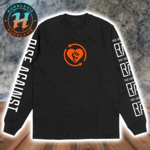 Rise Against 2025 Heartfist RA Black Unisex Long Sleeve T-Shirt