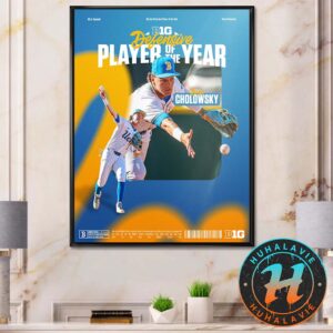 Roch Cholowsky Becomes UCLA’s First-Ever Defensive Player Of The Year 2025 Home Decor Poster Canvas