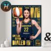 Caitlin Clark Dialed In Indiana Fever 2025 WNBA Season Preview Magazine Cover SLAM 256 Home Decor Poster Canvas
