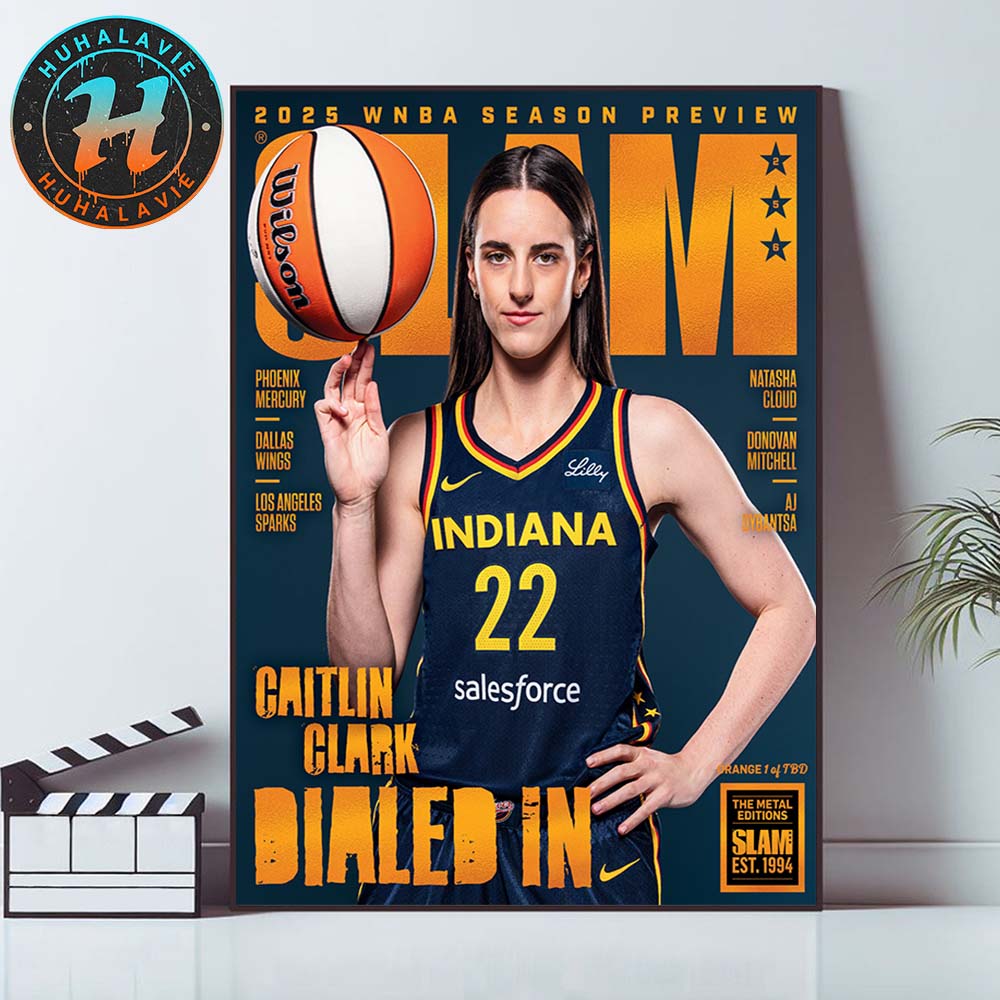 SLAM 256 Orange The Metal Editions Magazine Cover Caitlin Clark Dialed In Indiana Fever 2025 WNBA Season Preview Home Decor Poster Canvas SLAM 256 Orange The Metal Editions Magazine Cover Caitlin Clark Dialed In Indiana Fever 2025 WNBA Season Preview Home Decor Poster Canvas